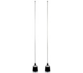 2X SDN1 NMO Dual Band Antenna 144/430MHz VHF/UHF Mobile Ham Car Radio Antenna 100W