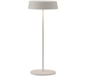 Lámpara de Mesa LED Blanca recargable y regulable Inemuri
