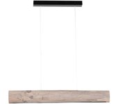 Lámpara de Suspensión Line, Madeira, Marrón, 10x90x100 cm