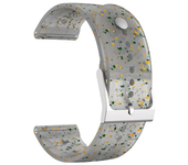 New 22mm Original Transparent Silicone Watch Band Straps For SUUNTO 5 PEAK Samrtwatch Sprot Wristband For SUUNTO 9 PEAK Bracelet