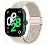 Braided Solo Loop For Redmi Watch 4 Magnetic Buckle Strap Watchband  For Xiaomi mi Band 8 Pro Adjustable Bracelet Wristband Band