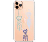 Funda compatible con iPhone 11 Pro Max - Atrapasuenos corazones