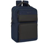 SAFTA MOCHILA 2 BOLSILLOS PORTATIL 15 6  +USB BUSINESS BLUE SAFTA BUSINESS 13x31x44 Cms.