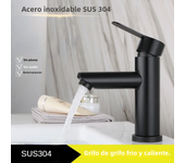Grifo de cocina de Maple inoxidable, mezclador de Agua fría y Caliente, fregadero, accesorios de baño y bañera