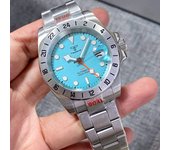 NH34A Watch Waterproof Field Automatic Mechanical Wristwatch Men Orange GMT Hand Master 24 Hours Sapphire Glass Glide Lock
