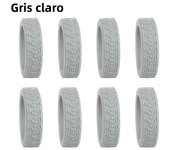 8pcs Travel Luggage Caster Shoes Silicone Suitcase Wheels Protection Cover Reduce Noise Trolley Box Casters Cover