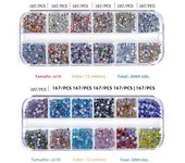 AAAA 4008-6016Pcs Hot Fix Rhinestones Set Crystal Glass Hotfix Rhinestone Applicator Iron-on Strass Rhinestone Heat-fix Tool Gun