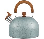 3L Liter Stainless Steel Whistle Kettle Thickened Kettle Gas Induction Cooker Universal Kettle Whistle Kettle Big Tea Kettle