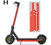 Reflective Sticker for Ninebot Max G30 G30D Electric Scooter Fluorescent Body Decoration Warning Driving Safety Accessory