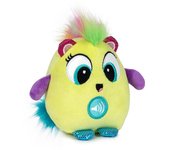 Muñeco Crazy Kuki verde que repetirá lo que dices con voz graciosa