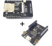 ESP32-S CAM Development Boards for Auduino 2.4 GHz WiFi BT Module with Micro CH340 Download Kit 8MB PSRAM ESP 32 DIP-16 ESP32