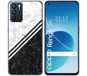 Funda Silicona para Oppo Reno 6 5G diseño Mármol 01 Dibujos