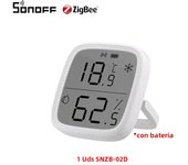 SONOFF SNZB-02D Zigbee LCD Smart Temperature Humidity Sensor Smart Scene DIY Monitor Works With Alexa And Google eWeLink