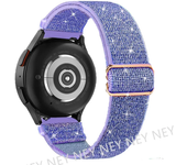 Elastic Shiny strap For Samsung Galaxy Watch 7/FE/6/5/pro/3/4/classic/Active 2 20mm/22mm Bohemian bracelet Huawei GT 3-2-e band