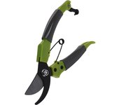 Ipae-Progarden Tijeras de Poda con Mango Verde/negro Cuchilla de 185mm Progarden