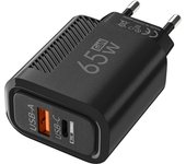 65W GaN USB Type C Charger Quick Charge USB Fast Wall Charger For iPhone 15 Xiaomi Samsung Huawei Type C PD Phone Charge Adapter