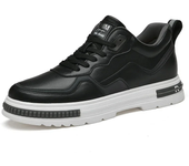 Elevator shoes for man height increase 8cm 2024 Luxury Brand sneaker Genuine Leather Men's Hidden Heels Casual Shoe Heights