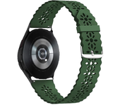 Sport Lace band for samsung galaxy watch 4/5/5 pro/6 classic/Active 2 silicone 20mm 22mm strap women bracelet huawei gt 4-3-2-2e