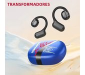 TRANSFORMERS TF-T21 Bumblebee Wireless Bluetooth Ear Hook High Quality Sport Earphones Low Latency Headphones Gaming Earbuds