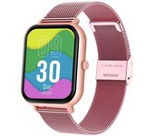 Nuevo reloj inteligente con llamadas Bluetooth, control de frecuencia cardíaca, presión arterial, oxígeno en sangre, música, mensajes y multideporte.