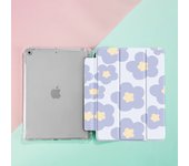 Flower Case For iPad 9th/ 8th/ 7th Generation 10.2 inch Case,For MiNi 4/5/6 Cover,with Pencil Holder,Auto Wake/Sleep Cover