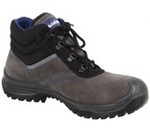 Bota de Serraje Seguridad S-3 Modelo Arion Color Gris con Puntera de Carbono Light - Tallas de 38 a 47 COFAN