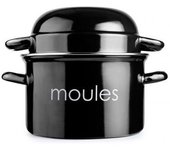 Olla para mejillones negra de Ibili