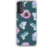 Funda Silicona Antigolpes para Motorola Moto G71 5G diseño Flores 10 Dibujos