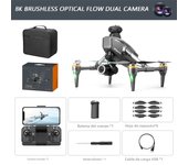 V196 Pro 8K ESC Dual-Camera Drone 360°Obstacle Avoidance GPS Intelligent Positioning EIS Stabilization Quadcopter Drones
