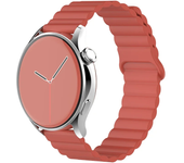 20mm 22mm watch strap For Amazfit GTS 4/2/Mini/2e/GTR 3 pro/GTR4/stratos belt Silicone Magnetic Loop bracelet amazfit bip u pro