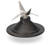 EDM Recambio Aspas Batidora de Vaso EDM, Acero Cromado, Compatible Ref. 07678 - 00656 Recambio batidora Electrodomésticos y Recambios Batidoras