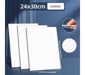 280g Canvas Board For Painting Cotton Blank,Primed White,Suitable For Gouache Watercolor Acrylic Oil Painting,Art Supplies