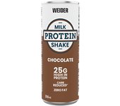 MILK PROTEIN SHAKE (250ML) CHOCOLATE - Weider  Sin grasa  Sin aspartamo  25g proteína
