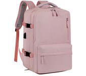 Mochila Viaje Cabina Avion 44x14x29 cm  Mochila Bolso Mujer de Mano Hombre 20L Maletas de Cabina Vuelo Portatil Impermeable Equipaje de Mano