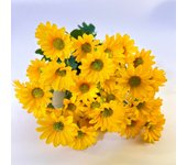 21 Heads Of Sunflowers Small Daisies Bouquets Of Chamomile Wedding Decoration Materials Home Decoration DIY Artificial Flowers C