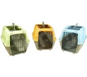 Transportín Ibañez Bony para Gatos y Perros Pequeños con Puerta Superior y Ventilación