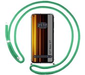 Tumundosmartphone Funda Colgante Transparente Realme GT Neo 3T 5G Verde Agua