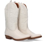 Davinia Shoes Bota de Tacon para Mujer, Comodos, con Bordado, estilo Cowboy Shoes&Blues.es C19004-Beige