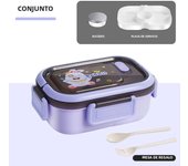 1200ML Double Layer Lunch Box Portable Compartment Salah Fruit Food Box Microwave Lunch Fork and Spoon Picnic Fresh Box