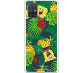 Funda original compatible con Samsung Galaxy A71 - Bob Esponja Fondo Tropical