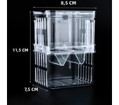 Aquarium Fish Breeder Box Durable Betta Fish Tank Fish Breeding Isolation Box Hatching Incubator Box For Baby Fish Shrimp
