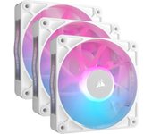 VENTILADOR CAJA CORSAIR RX RGB SERIES iCUE LINK RX120 RGB BLANCO TRIPLE PACK CO-9051022-WW