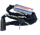 0.6CMX120CM Cerradura de bicicleta cerradura de cadena antirrobo cerradura de Bicicleta eléctrica cerradura de bicicleta de montaña cerradura portátil engrosada y alargada cerradura de cadena puerta