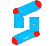 Happy Socks Calcetines Estampados My Cup Of Tea 1/2 Crew Talla 41-46 - Diseño Único