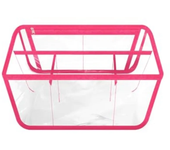 Simple Beach Boggs Bag Accessories XL Large Waterproof Storage Inner Bag Transparent Insert Divider Liner Sundries Organization