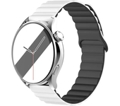 20mm 22mm watch strap For Amazfit GTS 4/2/Mini/2e/GTR 3 pro/GTR4/stratos belt Silicone Magnetic Loop bracelet amazfit bip u pro