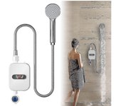 Electric Instant Hot Water Heater Shower Electric Tankless Shower Hot Water Faucet Kitchen Bathroom Instantaneous Water Heater Tap