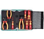 Cartera de herramientas de electricista
