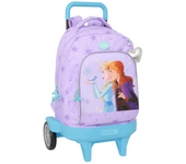 Mochila Grande con Ruedas Compact Evol. Ext. Frozen "Spirit" 33x45x22 Cm (Safta 612571218)