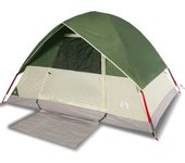 vidaXL Tienda de campaña iglú 4 personas tela opaca impermeable Color Azul,  Gris y naranja,  Verde y mas